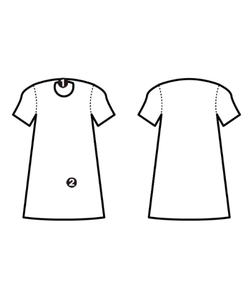 MACPHEE เดรสที่เป็นเสื้อเชิ้ตตัวยาว