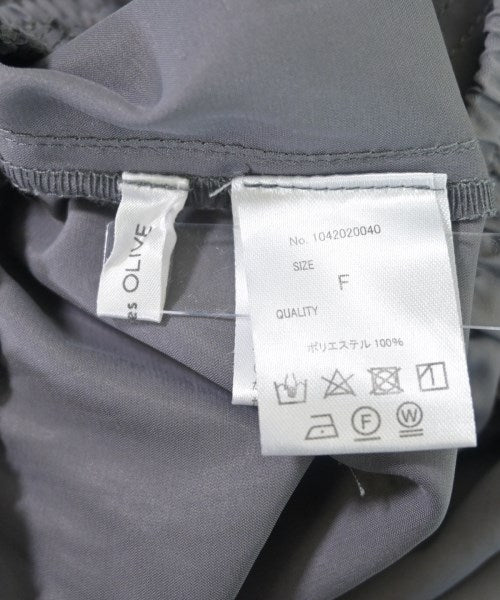 OLIVE des OLIVE กางเกงมีกระเป๋าข้างกางเกง2-4 กระเป๋า