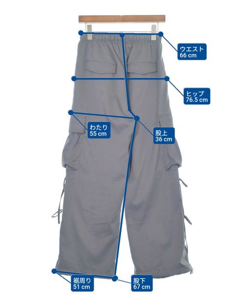 OLIVE des OLIVE กางเกงมีกระเป๋าข้างกางเกง2-4 กระเป๋า