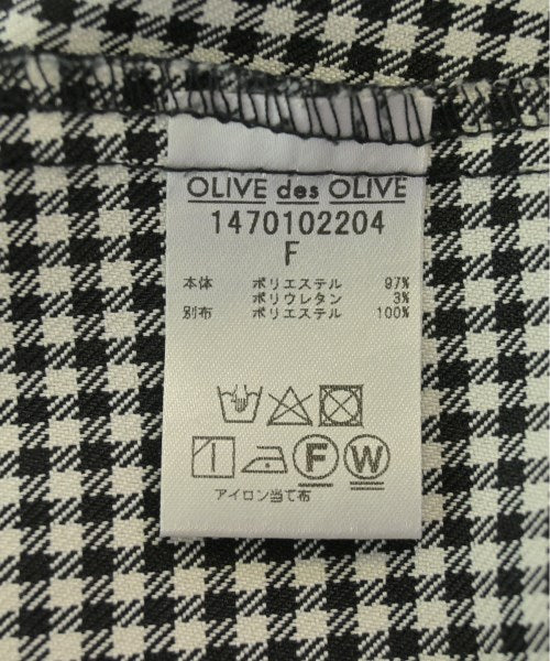 OLIVE des OLIVE เดรสที่เป็นเสื้อเชิ้ตตัวยาว