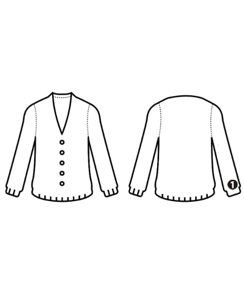 POU DOU DOU เสื้อคาร์ดิแกน