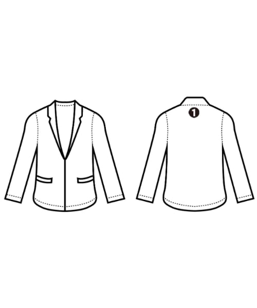 45R เบลเซอร์/แจ็คเก็ตสูท