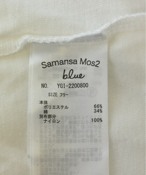 Samansa Mos2 เสื้อยืด/เสื้อท็อปส์