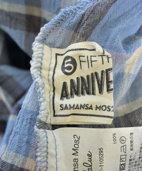 Samansa Mos2 เดรสที่เป็นเสื้อเชิ้ตตัวยาว
