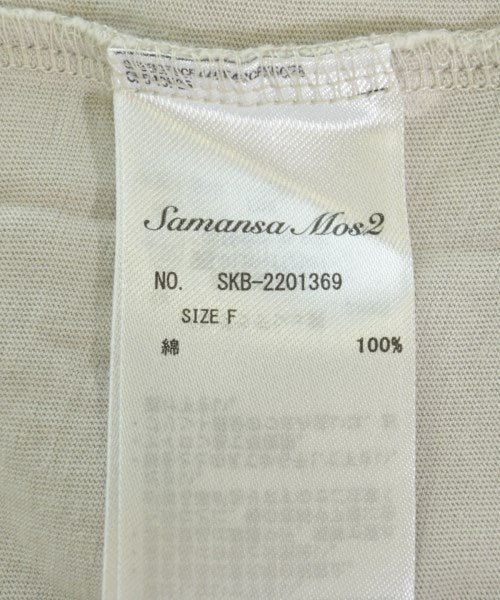Samansa Mos2 เสื้อยืด/เสื้อท็อปส์