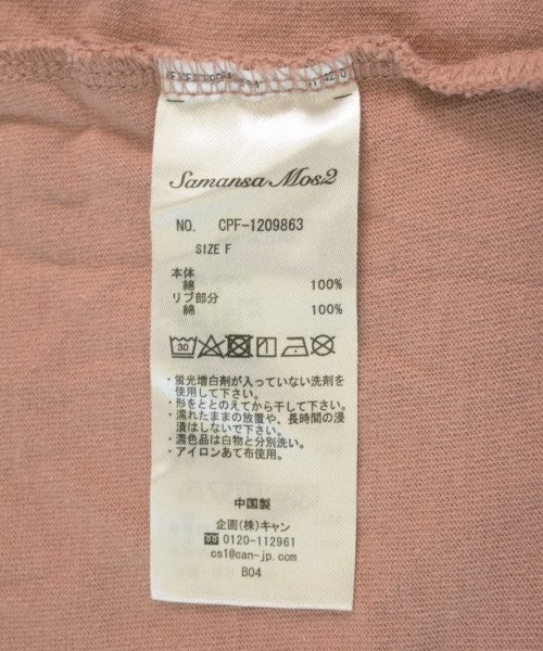 Samansa Mos2 เสื้อยืด/เสื้อท็อปส์