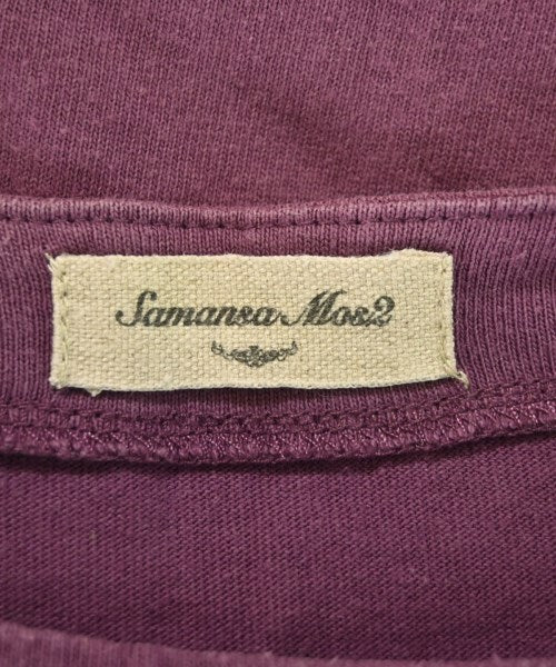 Samansa Mos2 เสื้อยืด/เสื้อท็อปส์