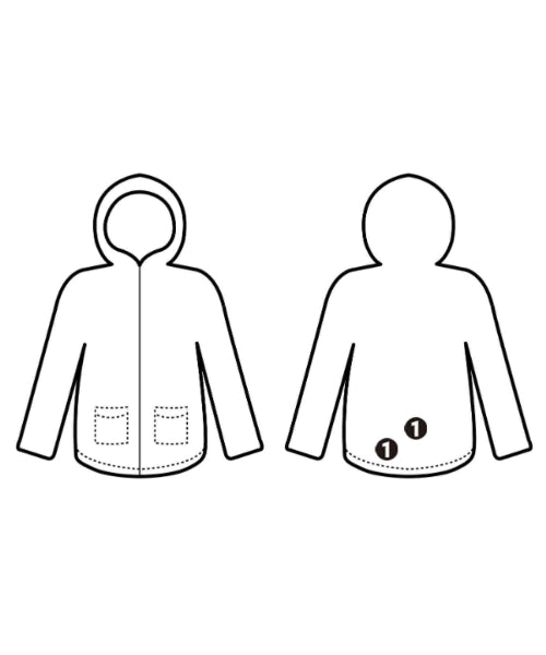 STRAWBERRY Fields เสื้อพาร์กาภูเขา