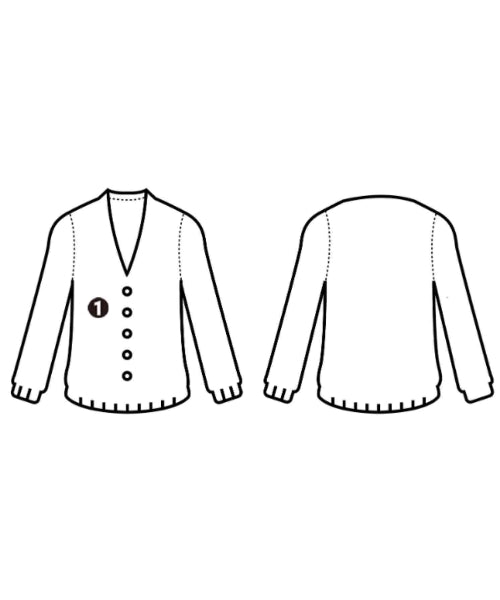 DRESSTERIOR เสื้อคาร์ดิแกน