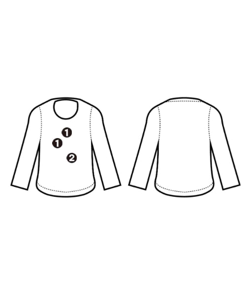 DRESSTERIOR เสื้อยืด/เสื้อท็อปส์