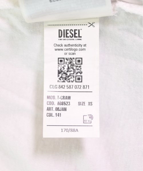 DIESEL เสื้อยืด/เสื้อท็อปส์