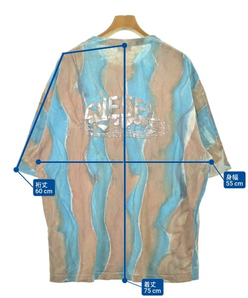 DIESEL เสื้อยืด/เสื้อท็อปส์