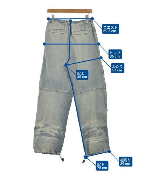DIESEL กางเกงมีกระเป๋าข้างกางเกง2-4 กระเป๋า