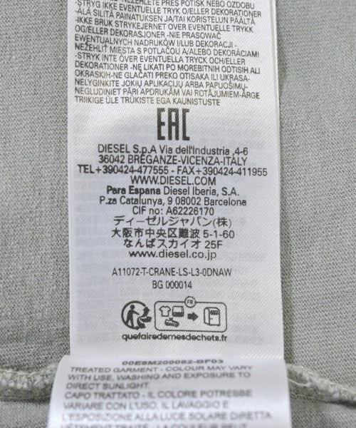 DIESEL เสื้อยืด/เสื้อท็อปส์