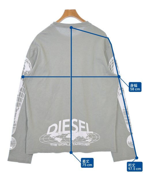 DIESEL เสื้อยืด/เสื้อท็อปส์