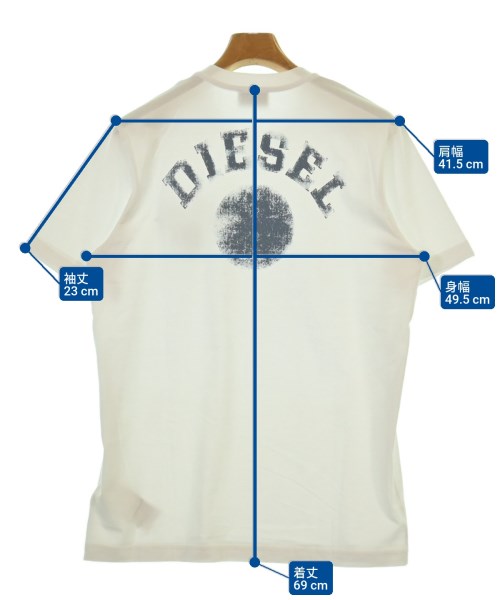 DIESEL เสื้อยืด/เสื้อท็อปส์