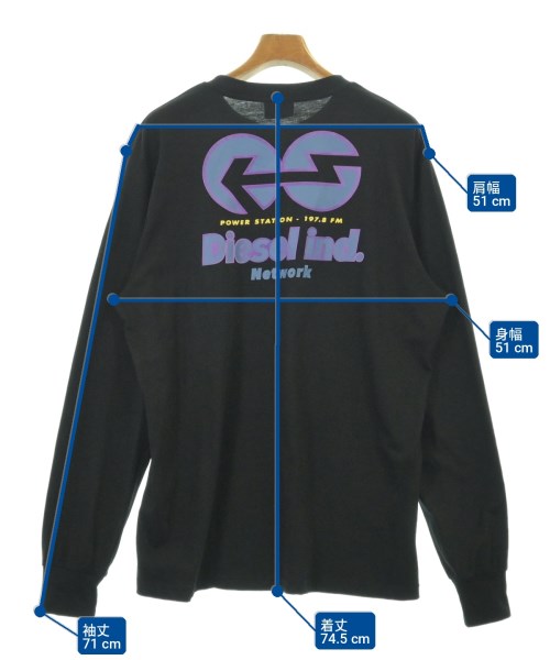 DIESEL เสื้อยืด/เสื้อท็อปส์