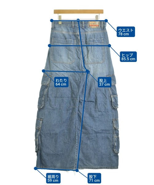 DIESEL กางเกงมีกระเป๋าข้างกางเกง2-4 กระเป๋า