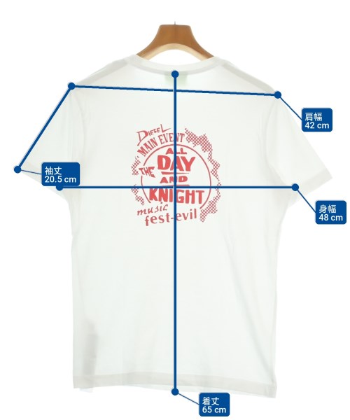 DIESEL เสื้อยืด/เสื้อท็อปส์
