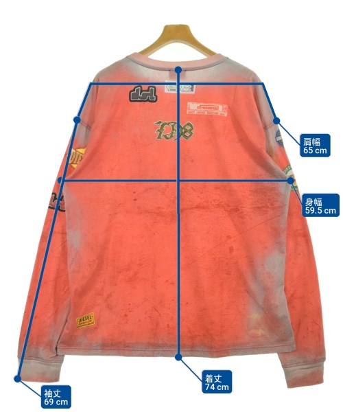 DIESEL เสื้อยืด/เสื้อท็อปส์
