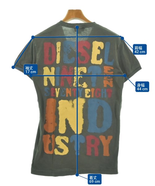 DIESEL เสื้อยืด/เสื้อท็อปส์