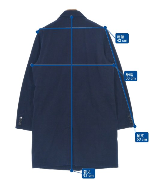GAIJIN MADE เสื้อโค้ทเชสเตอร์ฟิลด์