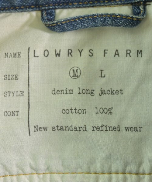 LOWRYS FARM แจ็คเก็ตยีนส์