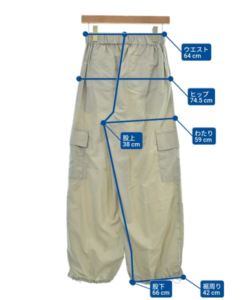 LOWRYS FARM กางเกงมีกระเป๋าข้างกางเกง2-4 กระเป๋า