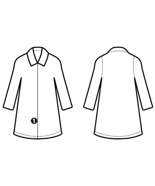 LOWRYS FARM เสื้อโค้ทเชสเตอร์ฟิลด์