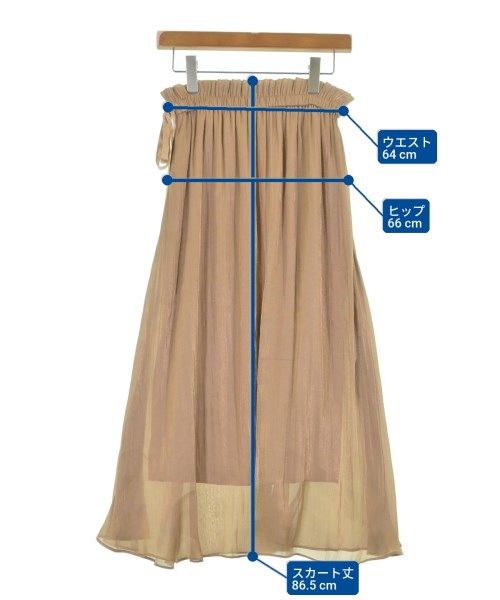 QUEENS COURT กระโปรงยาวถึงเข่า