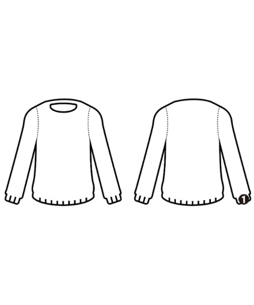 EARTH MUSIC&ECOLOGY เสื้อกันหนาว