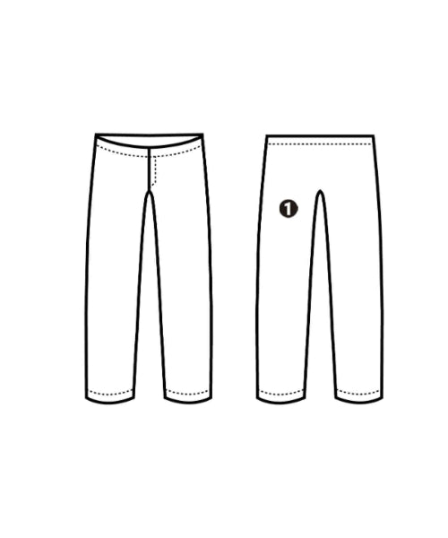 Needles กางเกง 5 ส่วน