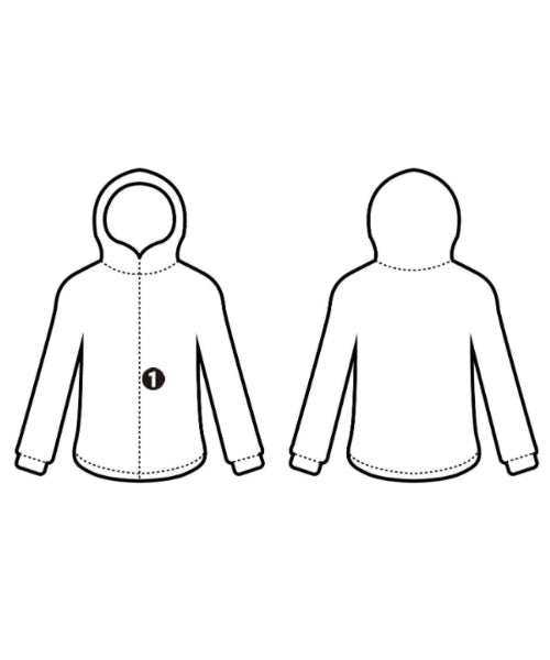 Needles เสื้อฮู้ด