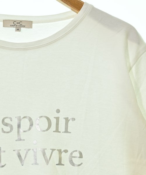 COUP DE CHANCE เสื้อยืด/เสื้อท็อปส์