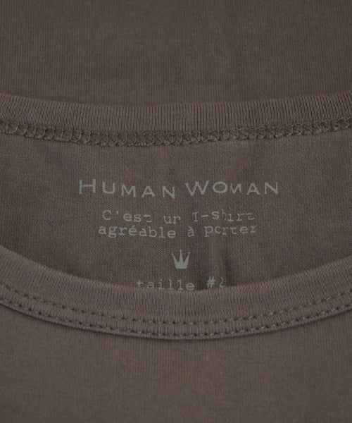 HUMAN WOMAN เสื้อยืด/เสื้อท็อปส์