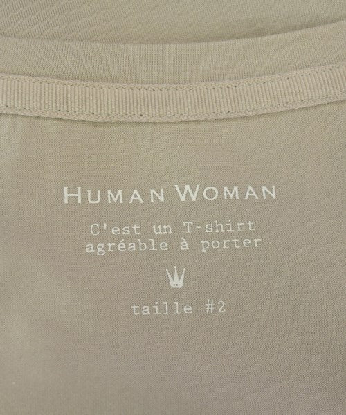 HUMAN WOMAN เสื้อยืด/เสื้อท็อปส์