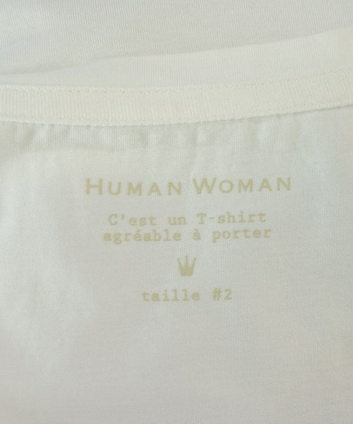 HUMAN WOMAN เสื้อยืด/เสื้อท็อปส์