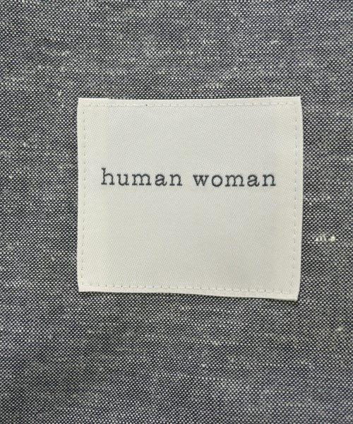 HUMAN WOMAN แจ็คเก็ตไม่มีปก