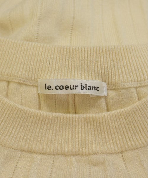 le coeur blanc เสื้อกันหนาว