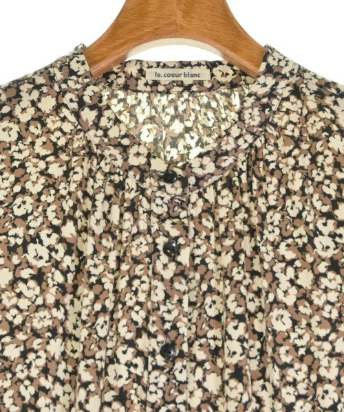 le coeur blanc เดรสที่เป็นเสื้อเชิ้ตตัวยาว