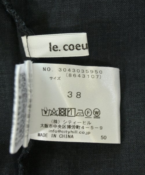 le coeur blanc เสื้อลำลอง