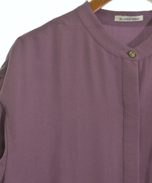 le coeur blanc เดรสที่เป็นเสื้อเชิ้ตตัวยาว