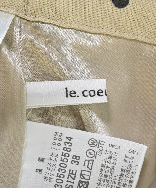 le coeur blanc กางเกงขายาว