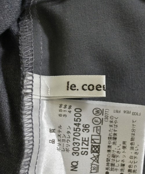 le coeur blanc กางเกงขายาว