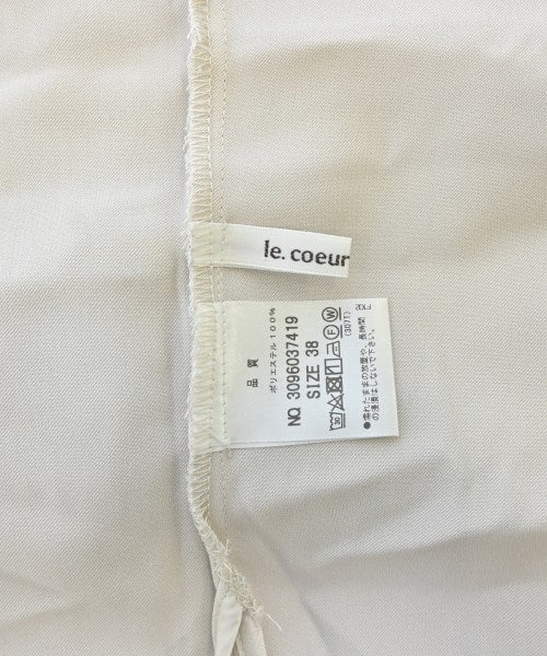 le coeur blanc เสื้อสตรี