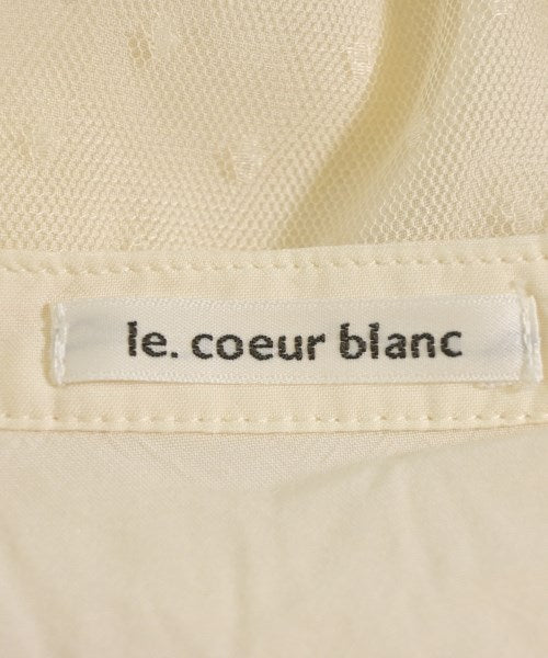 le coeur blanc เสื้อลำลอง