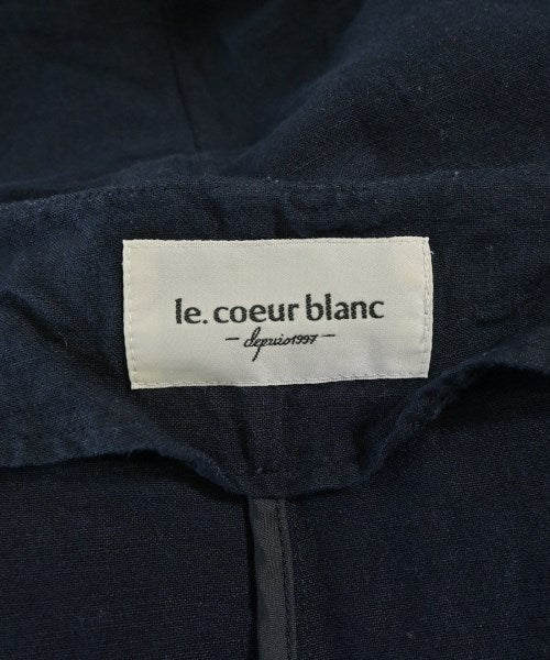 le coeur blanc แจ็คเก็ตไม่มีปก