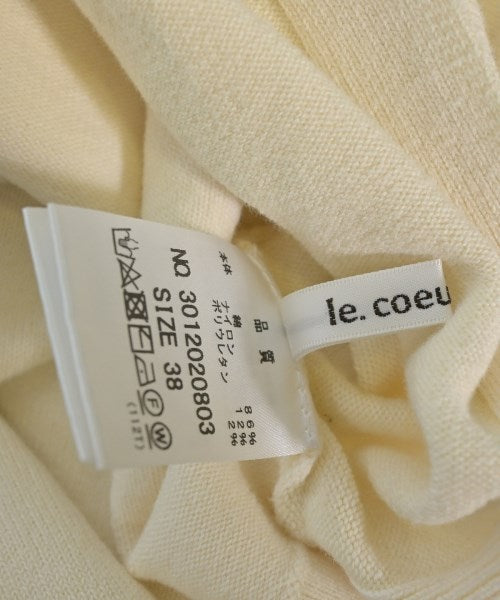 le coeur blanc เสื้อกันหนาว