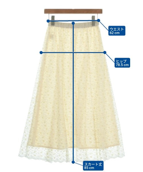 le coeur blanc กระโปรงยาว/แม็กซี่ยาว