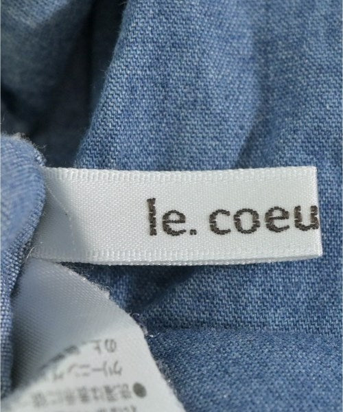 le coeur blanc เสื้อลำลอง